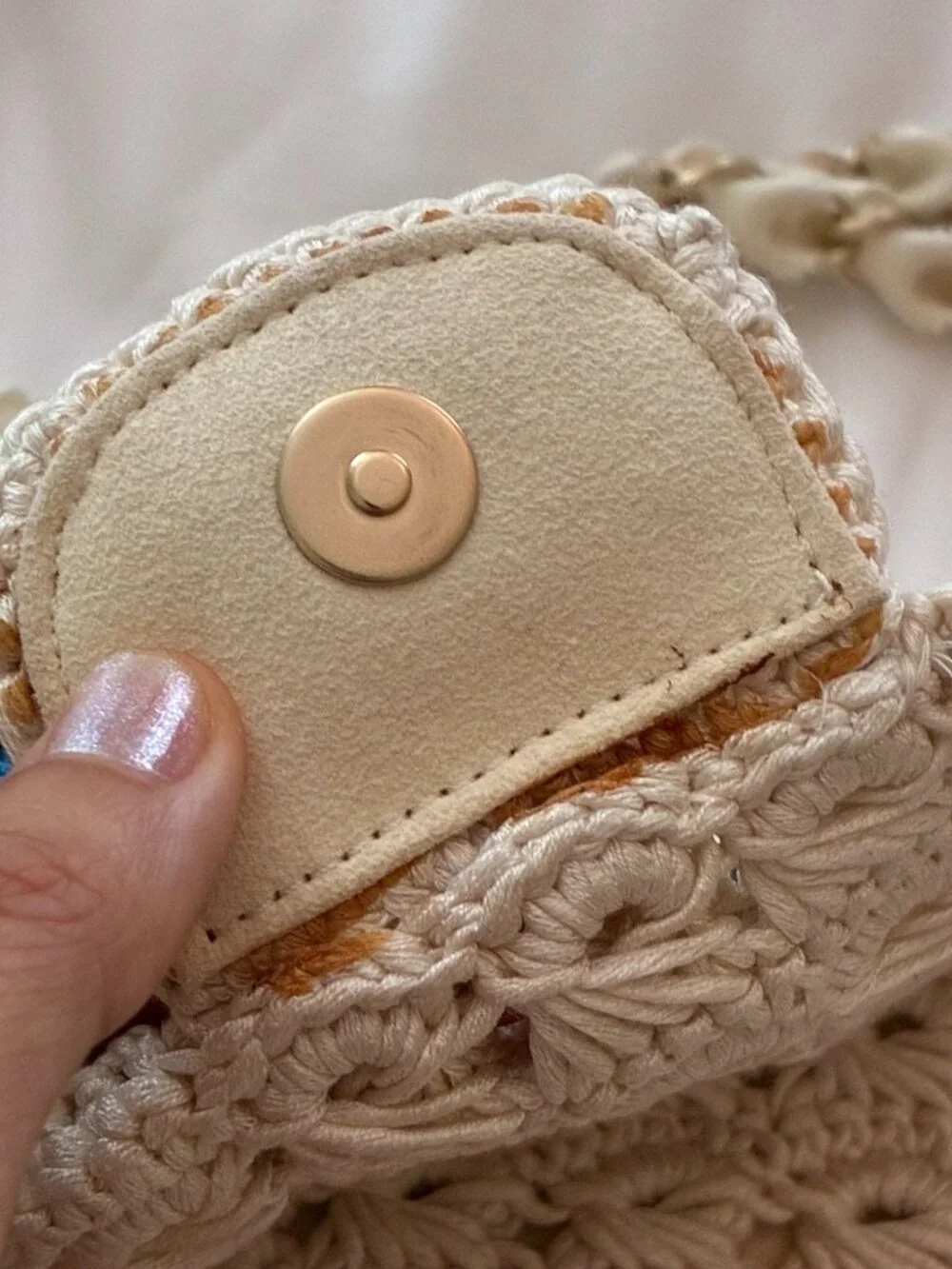 Chanel 2010 Runway Farm Limited Edition Crochet Bag